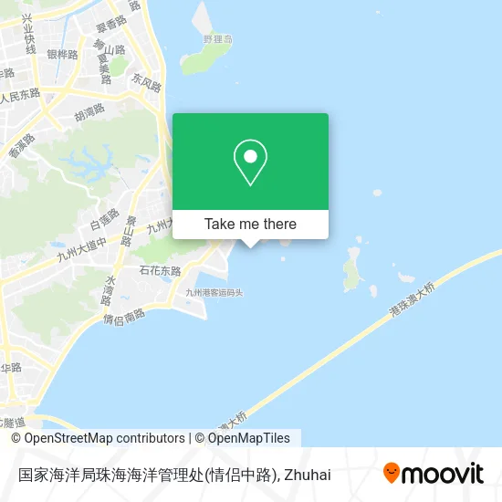 国家海洋局珠海海洋管理处(情侣中路) map