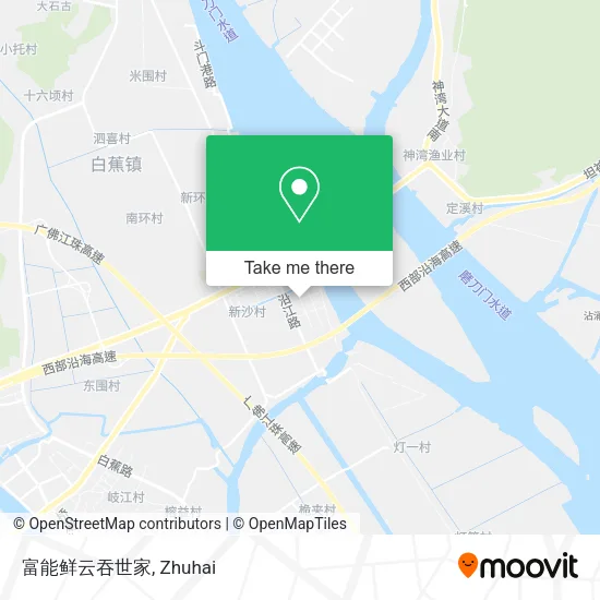 富能鲜云吞世家 map