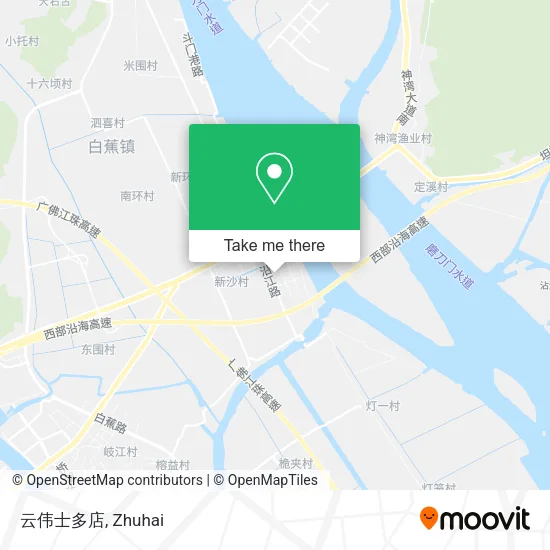 云伟士多店 map
