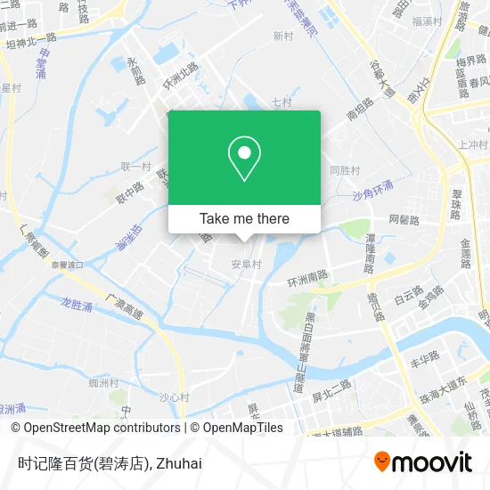 时记隆百货(碧涛店) map
