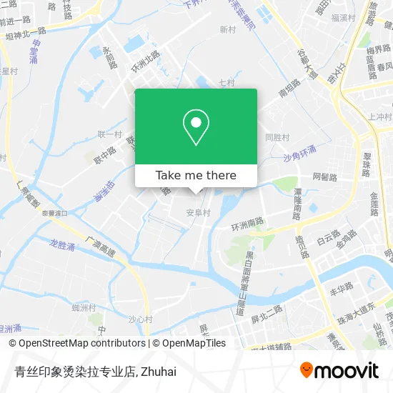 青丝印象烫染拉专业店 map