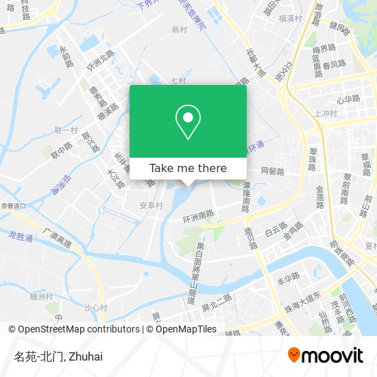 名苑-北门 map
