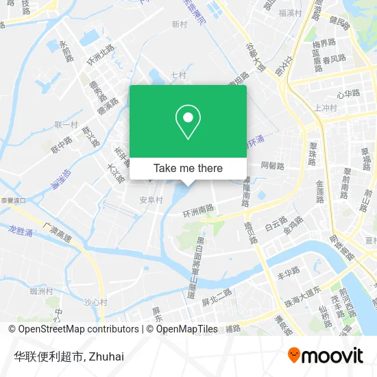 华联便利超市 map