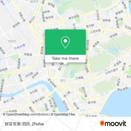财富世家-四区 map