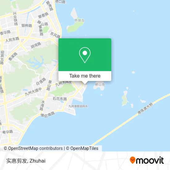 实惠剪发 map