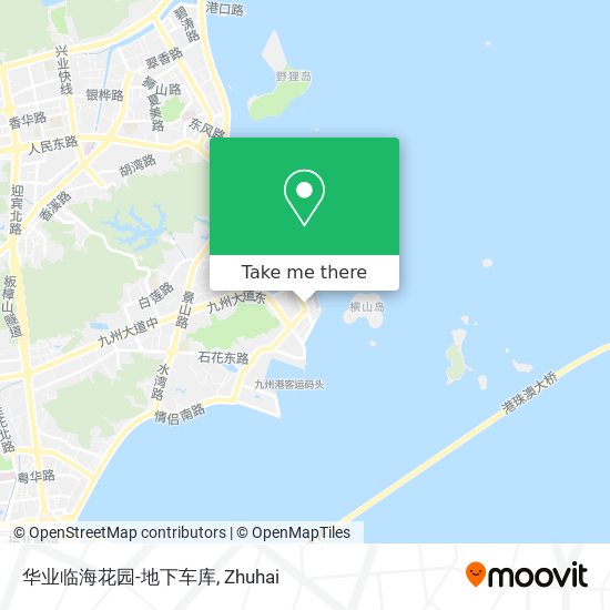 华业临海花园-地下车库 map