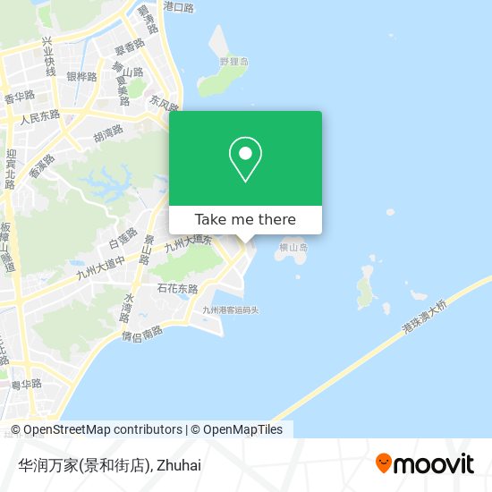 华润万家(景和街店) map