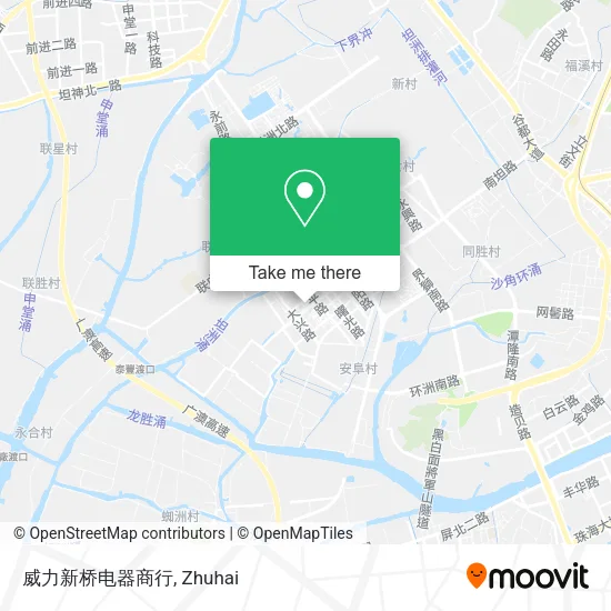 威力新桥电器商行 map