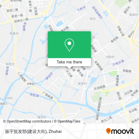 振宇批发部(建设大街) map