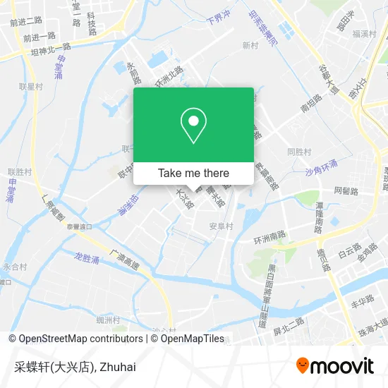 采蝶轩(大兴店) map