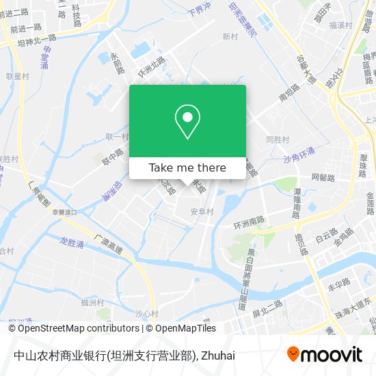 中山农村商业银行(坦洲支行营业部) map