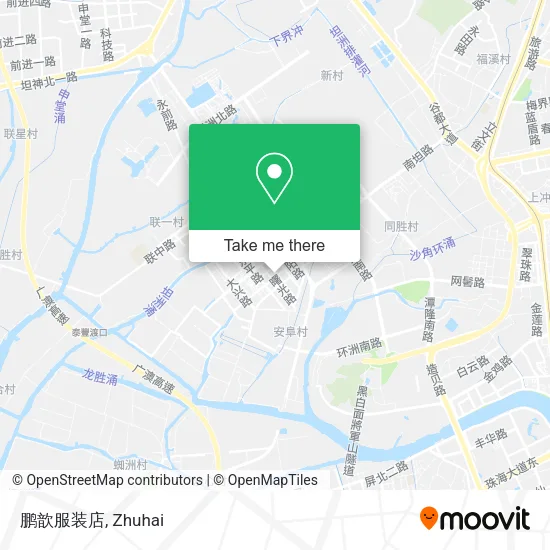 鹏歆服装店 map