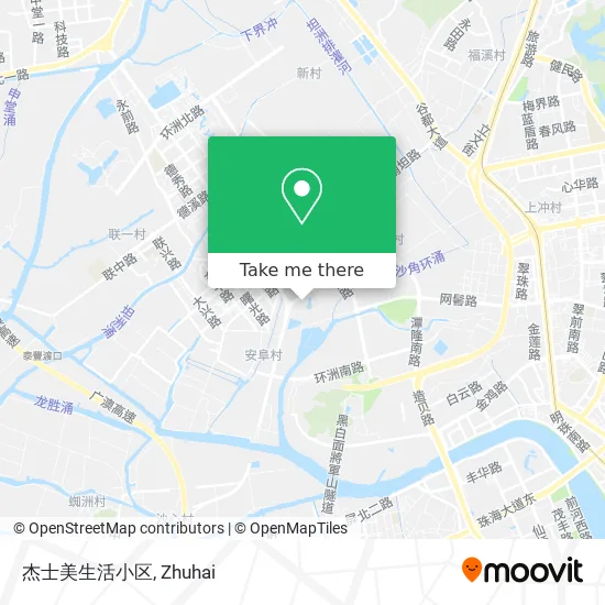 杰士美生活小区 map