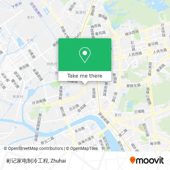 彬记家电制冷工程 map
