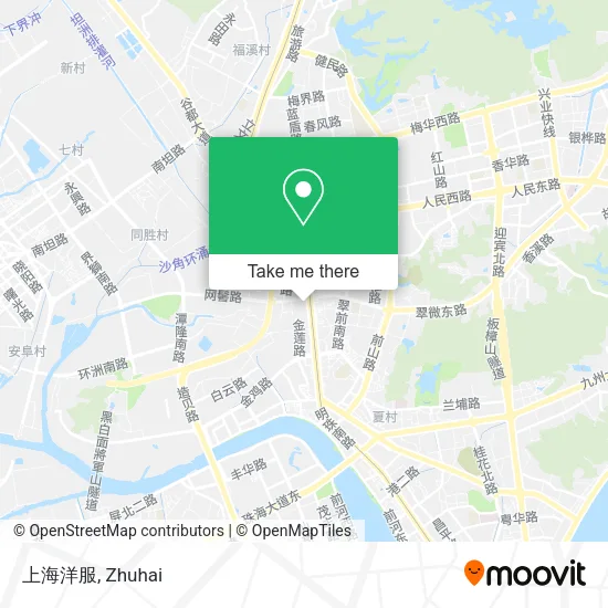 上海洋服 map