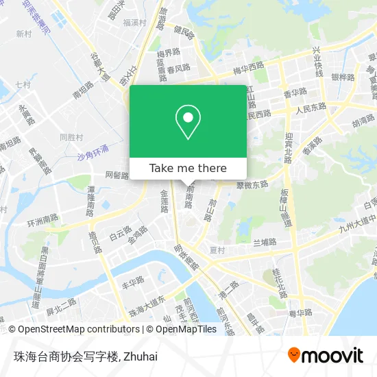 珠海台商协会写字楼 map