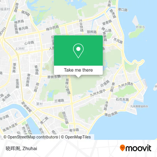 晓晖阁 map