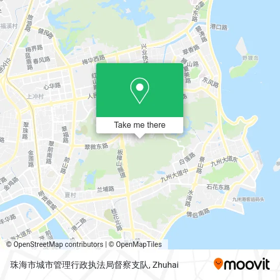 珠海市城市管理行政执法局督察支队 map