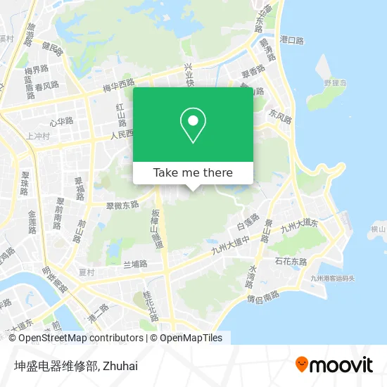 坤盛电器维修部 map