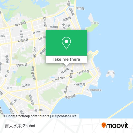 吉大水库 map