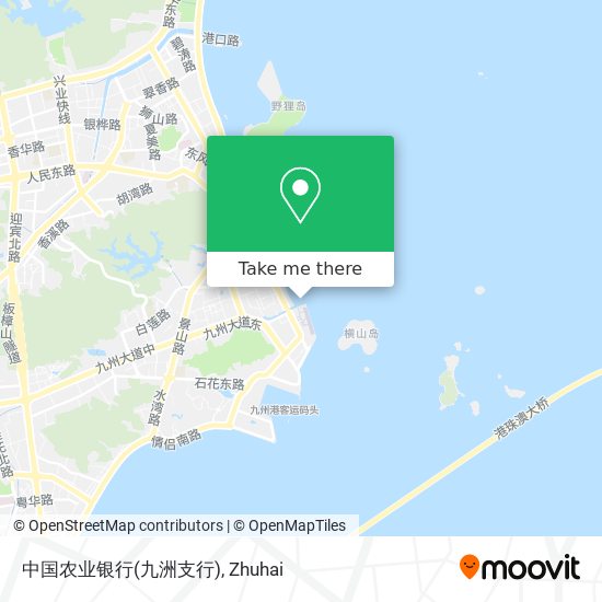 中国农业银行(九洲支行) map