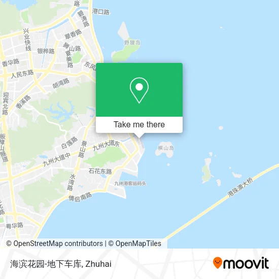 海滨花园-地下车库 map