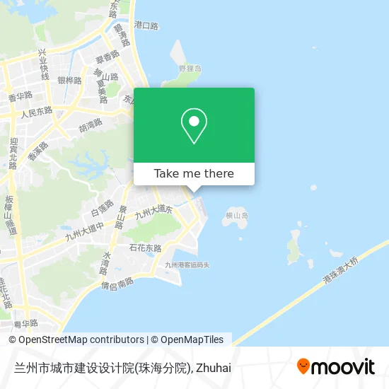兰州市城市建设设计院(珠海分院) map