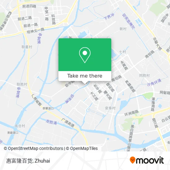 惠富隆百货 map
