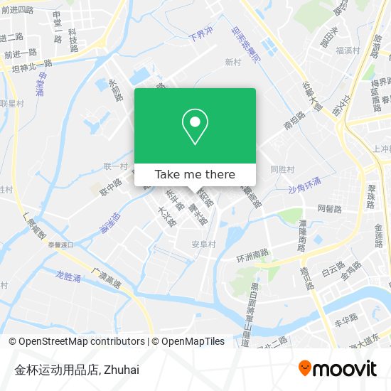 金杯运动用品店 map