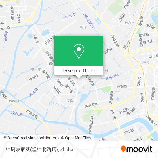 神厨农家菜(坦神北路店) map