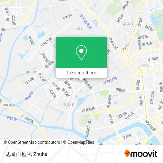 志哥面包店 map