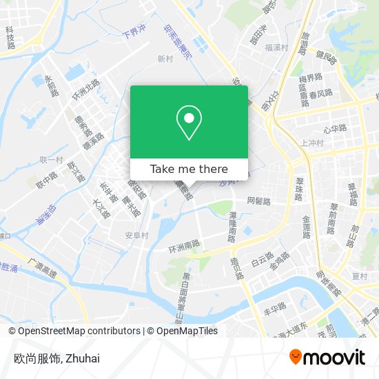 欧尚服饰 map