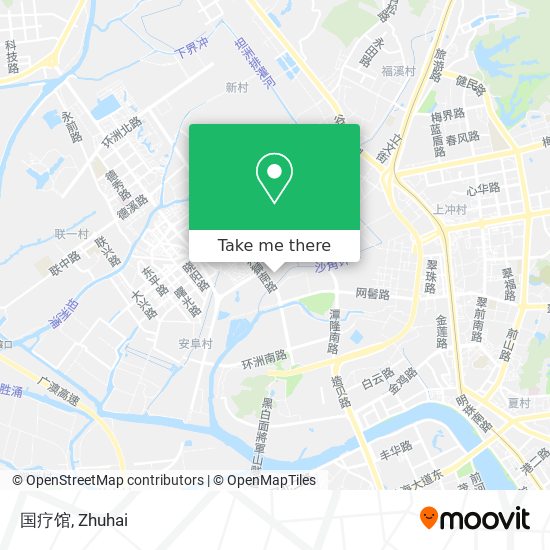 国疗馆 map
