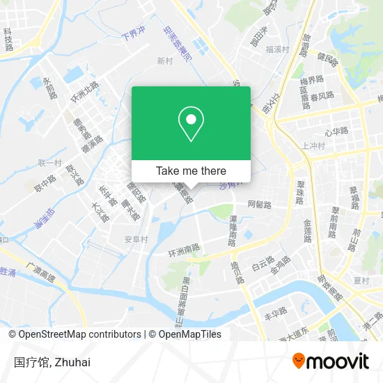 国疗馆 map