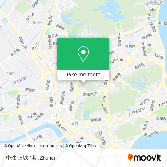 中珠·上城-1期 map
