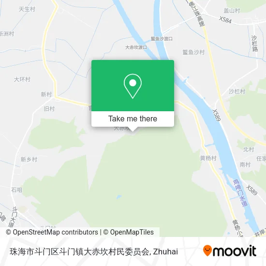 珠海市斗门区斗门镇大赤坎村民委员会 map