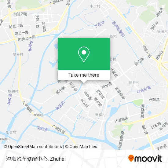 鸿顺汽车修配中心 map