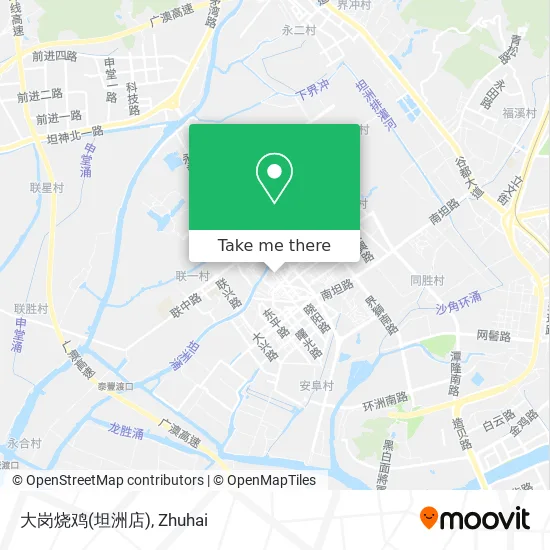 大岗烧鸡(坦洲店) map