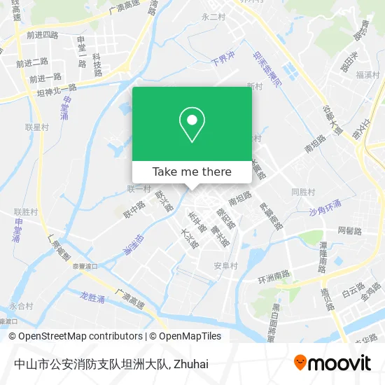 中山市公安消防支队坦洲大队 map