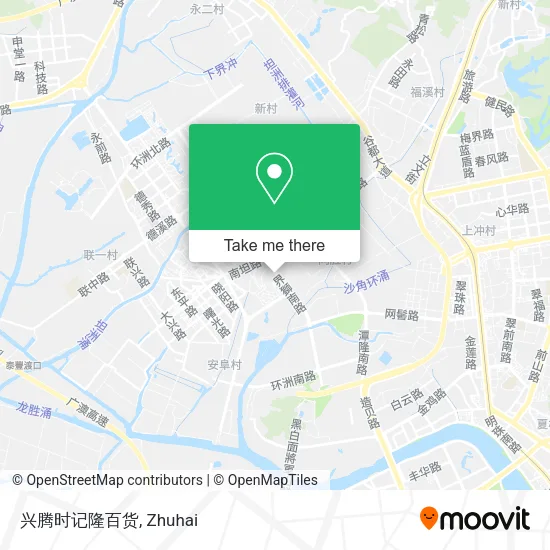 兴腾时记隆百货 map