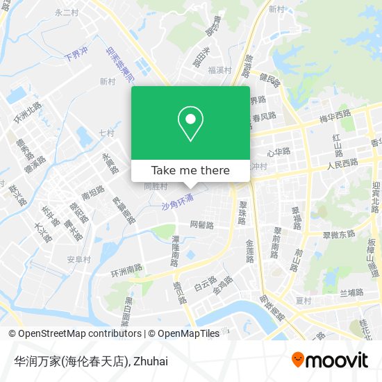 华润万家(海伦春天店) map
