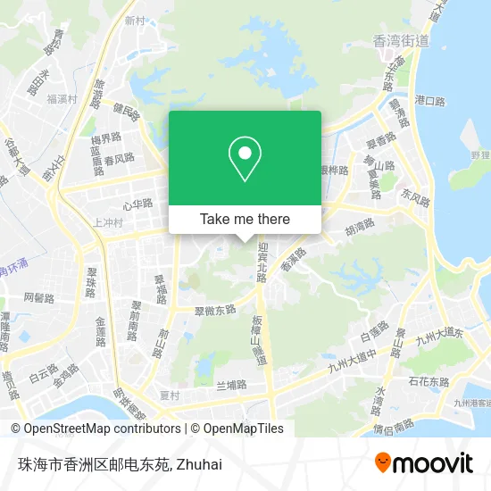 珠海市香洲区邮电东苑 map