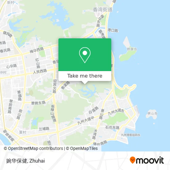 婉华保健 map