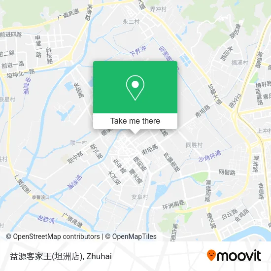 益源客家王(坦洲店) map