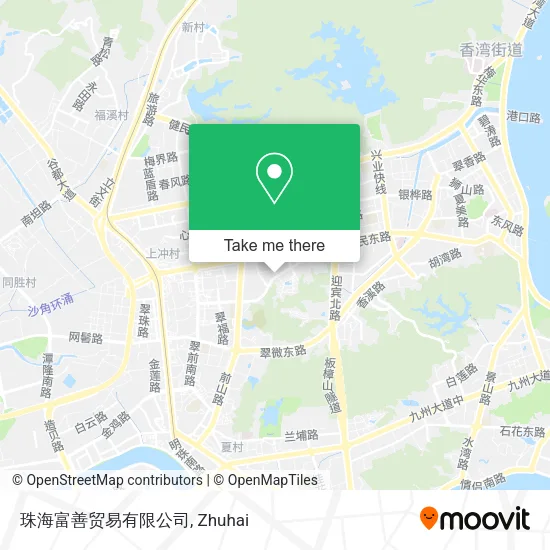 珠海富善贸易有限公司 map
