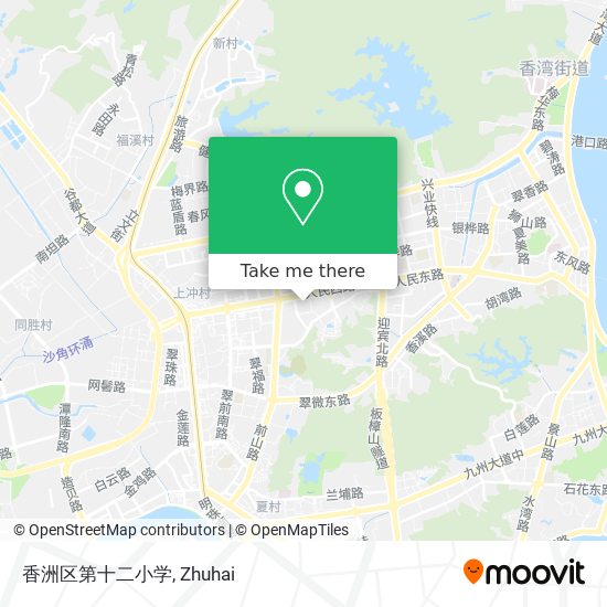 香洲区第十二小学 map