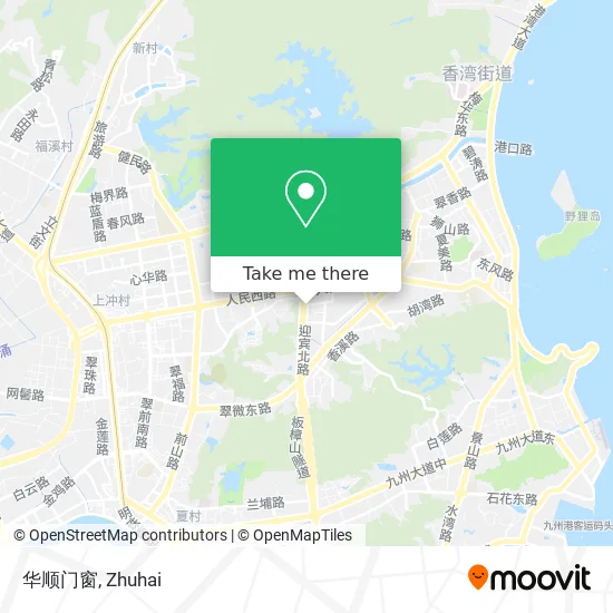 华顺门窗 map