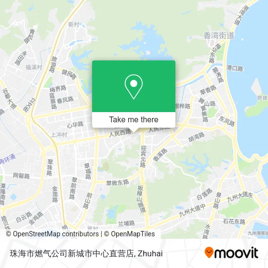 珠海市燃气公司新城市中心直营店 map