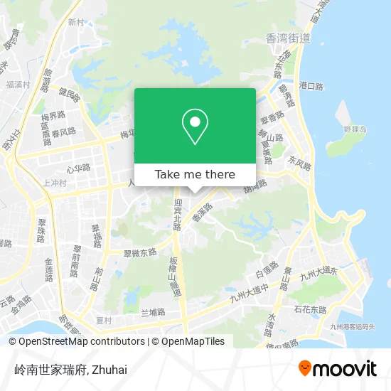 岭南世家瑞府 map