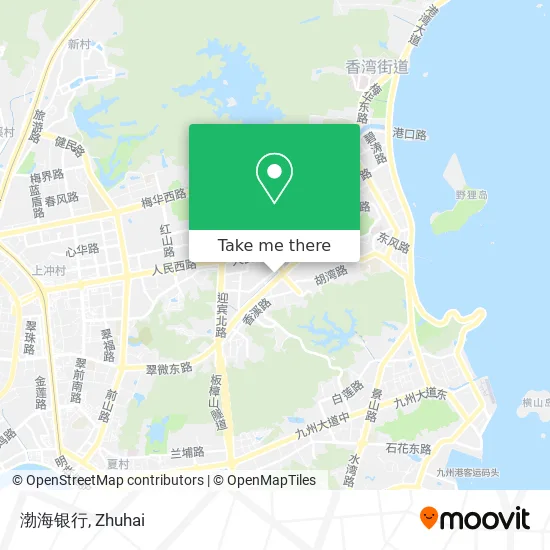 渤海银行 map